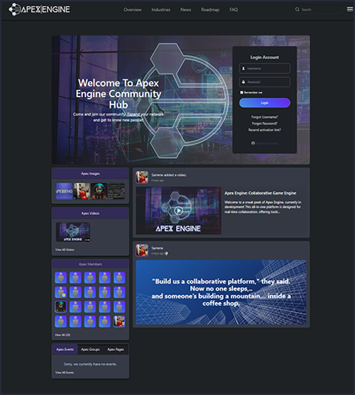Apex Engine Community Hub
